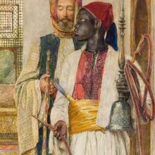 john frederick lewis the pipe bearer